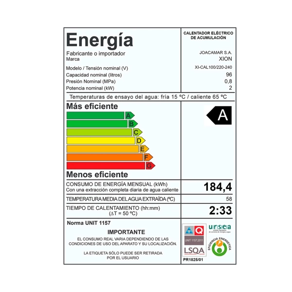 Eficiencia Energética A