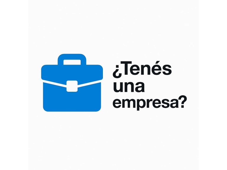 Tenes una empresa? 