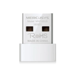 Adaptador Inal�mbrico Mercusys�MW150US Mini USB WiFi 150 Mbps 