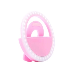Aro De Luz Led Clip Xion Recargable para Celular
