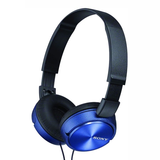 Auriculares Sony MDR-ZX310AP Cableados 3.5mm 30mm Azul
