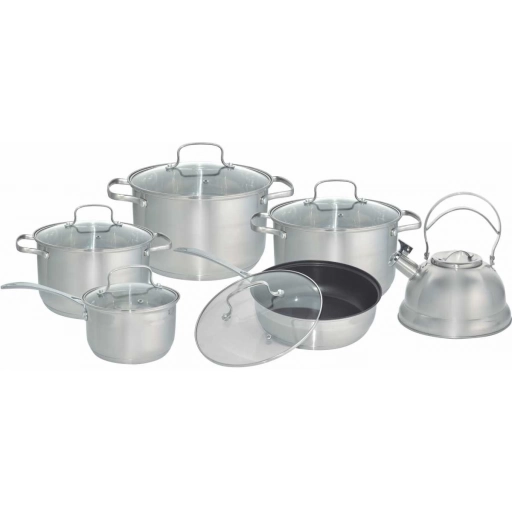 Bater�a Cocina Cuori Godiva 12 Piezas Acero Inoxidable