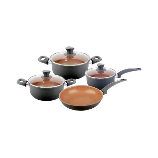 Bater�a de Cocina Cuori Bronzi 7 Piezas