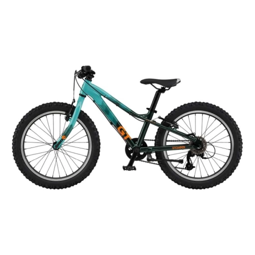 Bicicleta GT Stomper HT PRIME Rodado 20 Talle OS Negro/Celeste