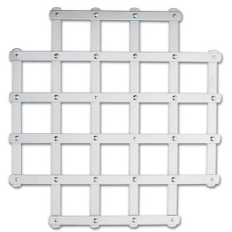 Salvamantel de Acero Cromado 270x260mm