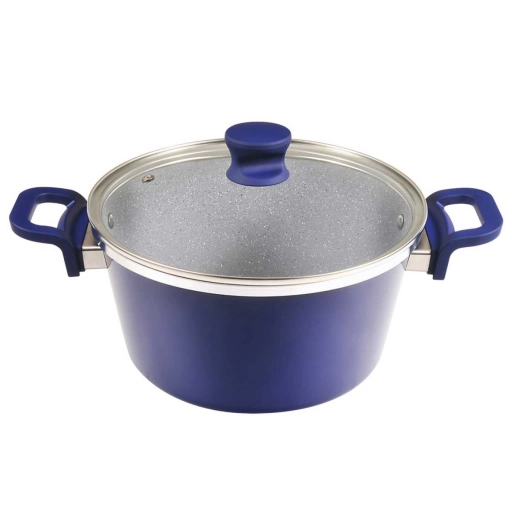 Cacerola Cuori Mare 24cm Ceramica Antiadherente Con Tapa
