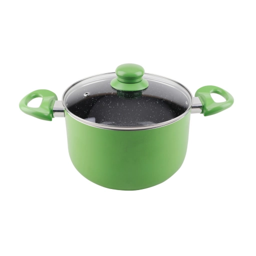 Cacerola Cuori Verde 14cm con Interior Cer�mico