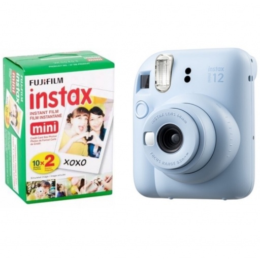 C�mara Instant�nea Fujifilm Instax Mini 12 con Papel Fujifilm x20