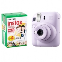 C�mara Instant�nea Fujifilm Instax Mini 12 con Papel Fujifilm x20