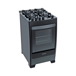 Cocina a Gas James 4 Hornallas C 700 V Negro