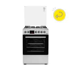 Cocina Combinada Itimat�Grill 67 Litros 4 Hornallas Inox