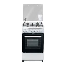 Cocina Combinada James 4 Hornallas C 550 TKS Blanca