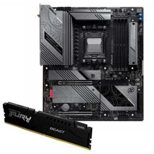 Combo Gamer Motherboard AsRock X870E + Memoria Ram Kingston 32GB DDR5