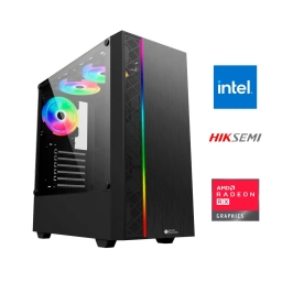 Equipo Gamer Intel Core i3 10100F + 8GB RAM + 512GB SSD + RX6400 4GB