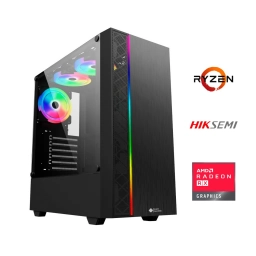 Equipo Gamer Ryzen 5 4500 + 8GB RAM + 512GB SSD + RX6400 4GB