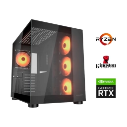 Equipo Gamer Ryzen 7 9800X3D + 64GB RAM + 2TB SSD + RTX5080 16GB