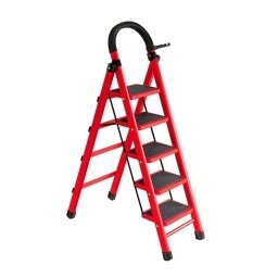 Escalera de agilidad 5 escalones negra para entrenamiento