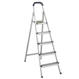 Escalera Met�lica Antideslizante 4+1 plataforma 