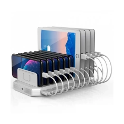 Estaci�n de Carga Unitek 10 Puertos USB QC3.0 96W