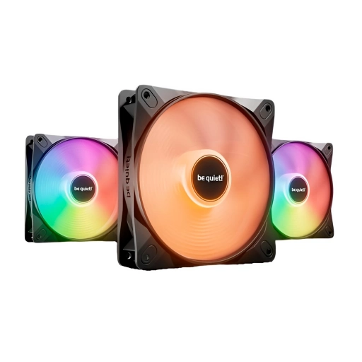 Fan Cooler be quiet! Light Wings LX 120mm x3 Negro