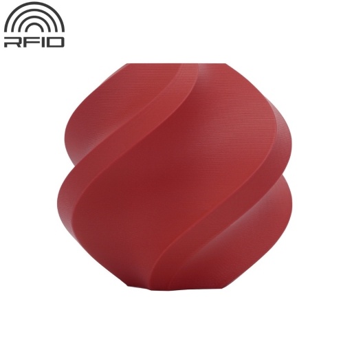 Filamento Bambu Lab PLA Matte Rojo Oscuro