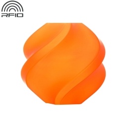 Filamento Bambu Lab PLA Transl�cido Naranja