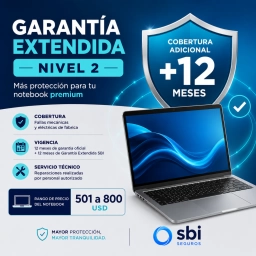 Garant�a Extendida 1 a�o m�s - Nivel 2 