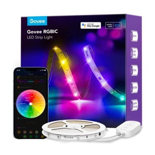 Tira LED Govee RGBIC Basic WiFi Bluetooth H618A