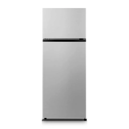 Heladera Hisense No Frost 205 Litros Con Freezer Plateada