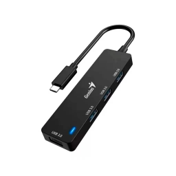 Hub Genius UH-400 USB-C a 4 Puertos USB-A 3.0