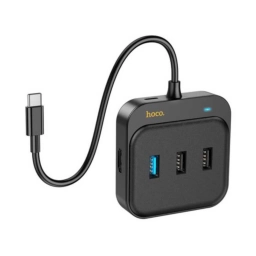 Hub Hoco HB37 USB-C 6 en 1 con HDMI y Ethernet