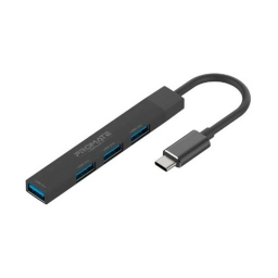 Hub Promate LiteHub-4 USB-C a USB 3.0 
