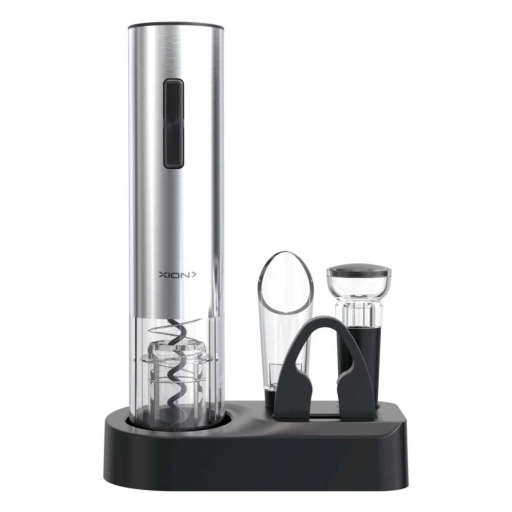 Kit Sacacorchos El�ctrico Xion Recargable Inox Usb
