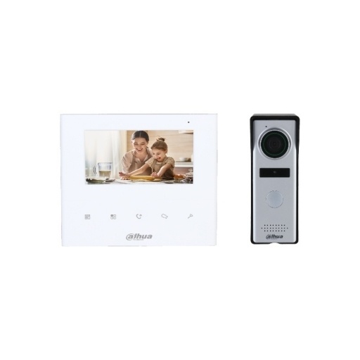 Kit Videoportero Dahua KTA04 Anal�gico con Pantalla 4.3�