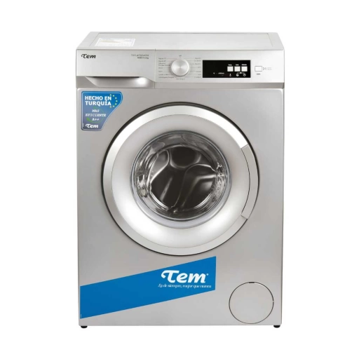 Lavarropas TEM 6 Kg con 15 Programas y Display Digital
