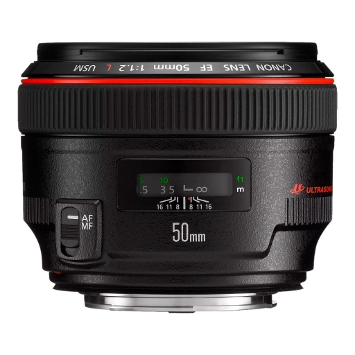 Lente Canon EF 50MM F/1.2L USM