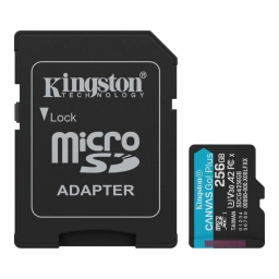 Memoria Micro Sd Kingston Canvas Go Plus 256GB Clase 10