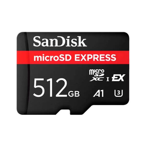 Memoria MicroSD 512GB SanDisk Express 880Mb/s