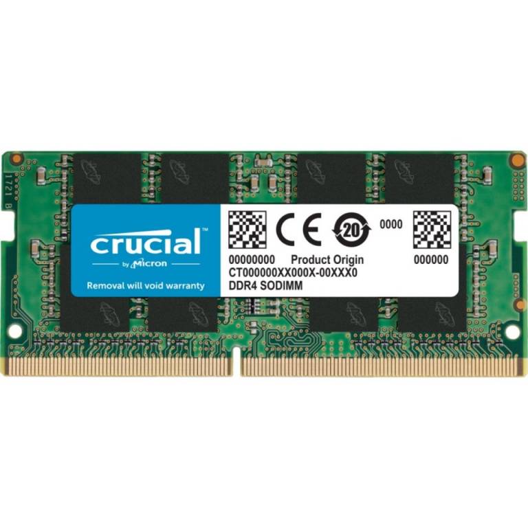 Memoria Ram 16GB DDR4 Crucial 2666Mhz SODIMM