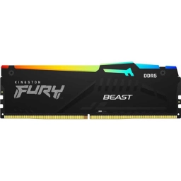 Memoria RAM 16GB Kingston Fury Beast RGB DDR5 6800MTs CL34 Negro