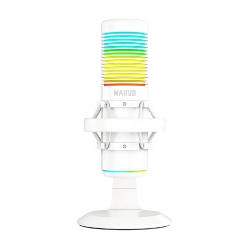 Micrfono Gaming Marvo Mic-07 Omnidireccional Con Iluminacin