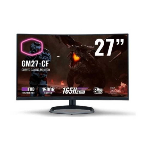 Monitor Gamer Cooler Master GM27CF 27" Curvo 3ms 165Hz FHD