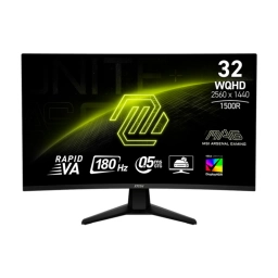 Monitor Gamer MSI MAG 32CQ6F 31.5 QHD Curvo 180Hz