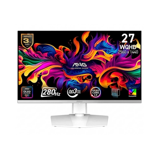 Monitor Gamer MSI MAG QD-OLED X28 27" WQHD 280Hz 0.03ms