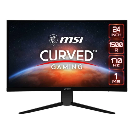 Monitor Gaming Msi Optix G242c 24" FHD Curvo 170hz 1ms