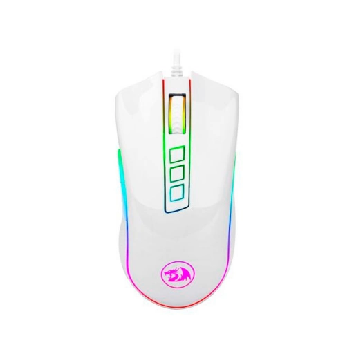 Mouse Gamer Redragon M711 Cobra RGB Blanco