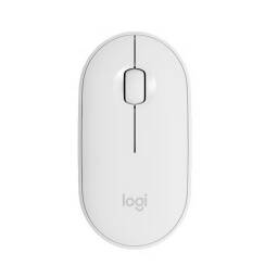 Mouse Inalámbrico Logitech Pebble M350 Blanco