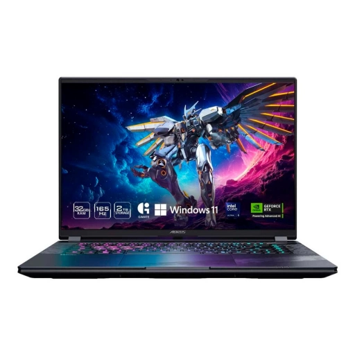 Notebook Gamer Gigabyte Aorus Elite 16 Ultra 9 32GB 1TB 16 OLED RTX5070 Win 11