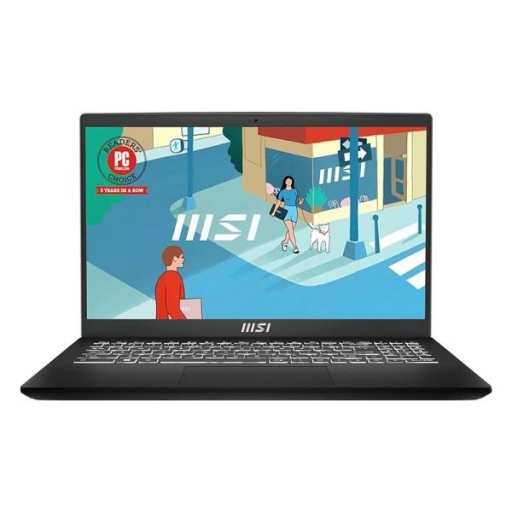 Notebook MSI Modern 15 Ryzen 5 16GB 512GB 15.6" FHD