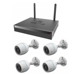 NVR Ezviz X5S Wifi 4 Canales + 4 C�maras IP Full HD 2MP
